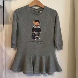 Ralph Lauren Polo Bear Fleece Dress for Baby